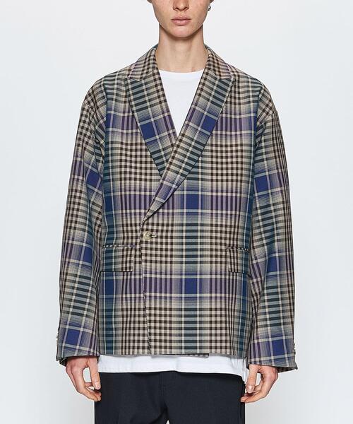 Jieda（ジエダ）の「JieDa CHK DOUBLE JKT（テーラードジャケット