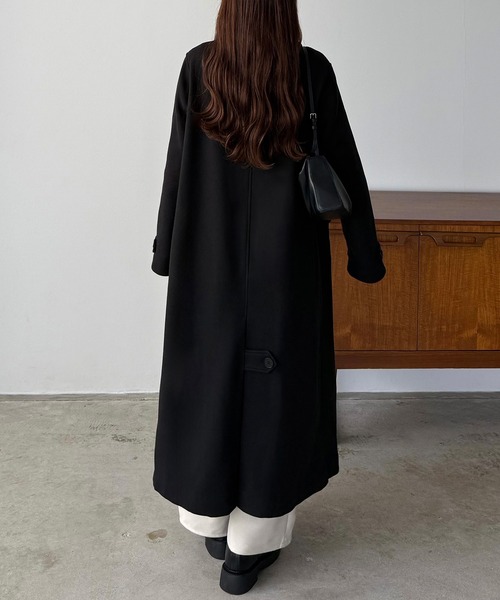 セール】ダブルボタンロングチェスターコート（チェスターコート