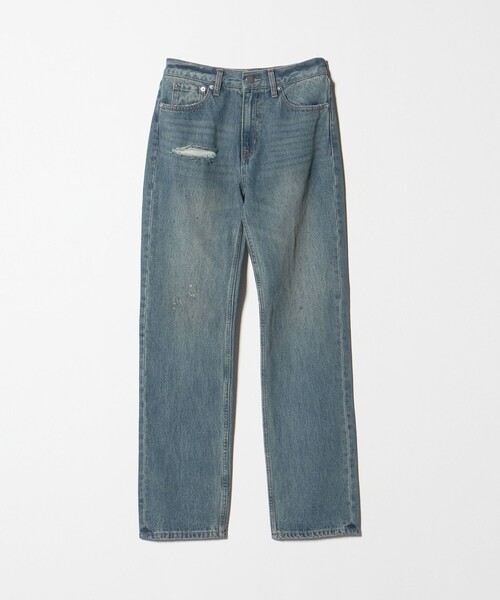 ATTISESSION＞スリム ストレート デニム パンツ（その他パンツ