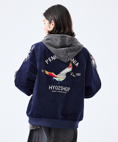 B.C STOCK（ベーセーストック）の「HYO-HYO スーベニアジャケット