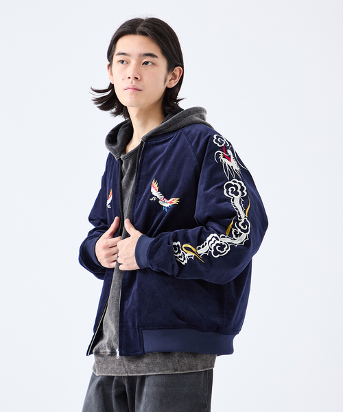 B.C STOCK（ベーセーストック）の「HYO-HYO スーベニアジャケット