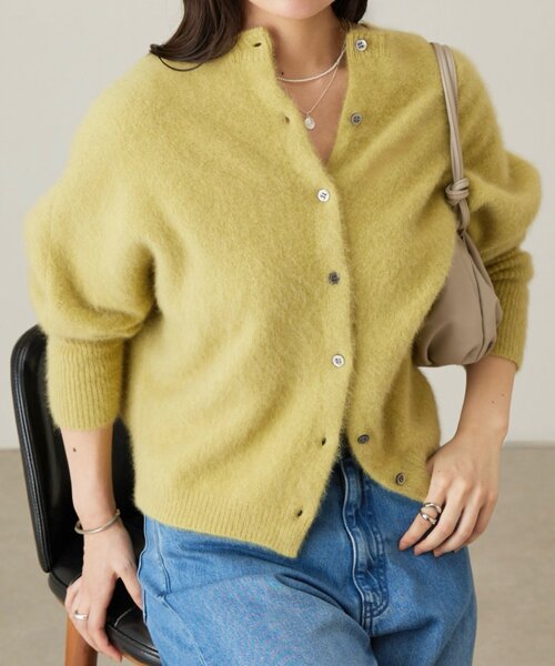 BEARDSLEY（ビアズリー）の「FOXウール後ろボタンニット（ニット