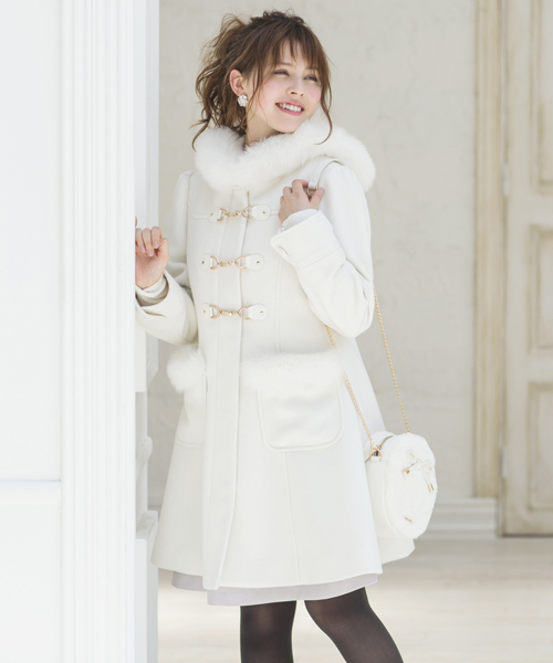 LODISPOTTO（ロディスポット）の「sweetダッフルポケットファーコート