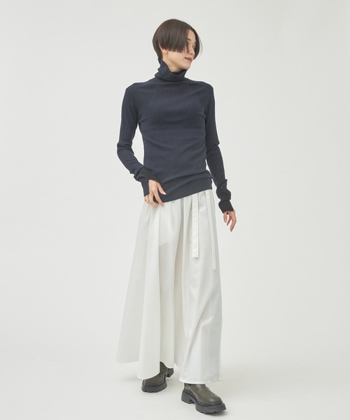 CINOH/チノ】タートルネックタイトニット（ニット/セーター