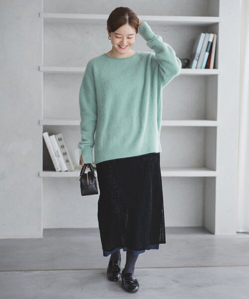 IENA（イエナ）の「fluffyファー プルオーバー（ニット/セーター