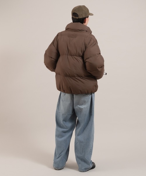 セール】スタンドネック中綿ボリュームブルゾン（ブルゾン）｜Perushu