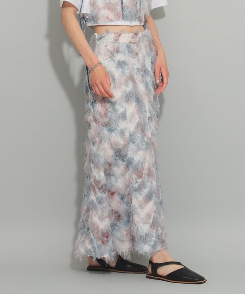 Ray BEAMS（レイビームス）の「Ray BEAMS / プリント フリンジ