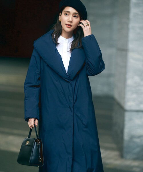 ICB（アイシービー）の「ADSダウン ショールカラーコート（ダウン