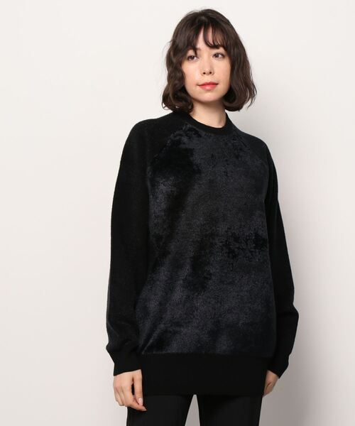 Y-3（ワイスリー）の「W CLASSIC VELVET KNIT SWEATER（ニット