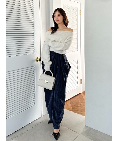 セール】フォックスアルパカオフショルプルオーバー（ニット/セーター