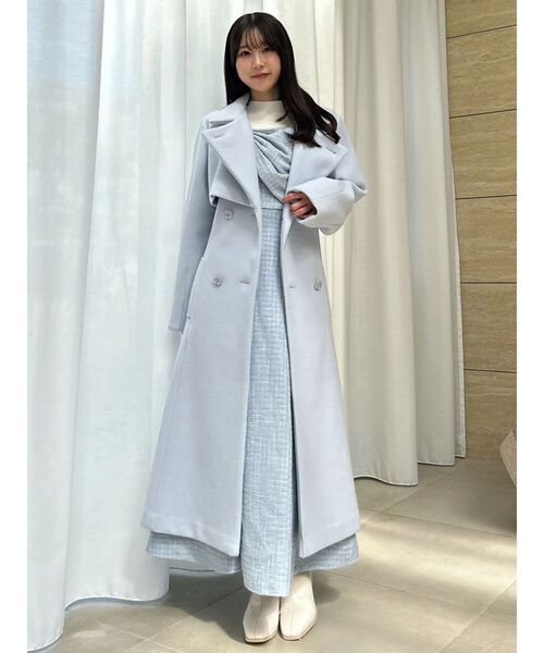 dazzlin（ダズリン）の「ビッグリボンレイヤードワンピース