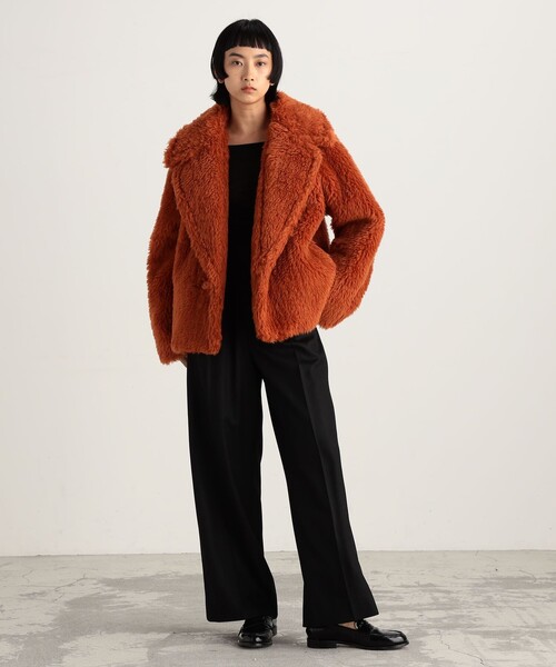 EDITION（エディション）の「ウールボアショートコート（チェスター