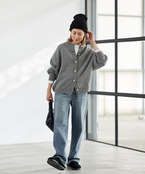 FRAMeWORK（フレームワーク）の「denim ストレートレッグ パンツ