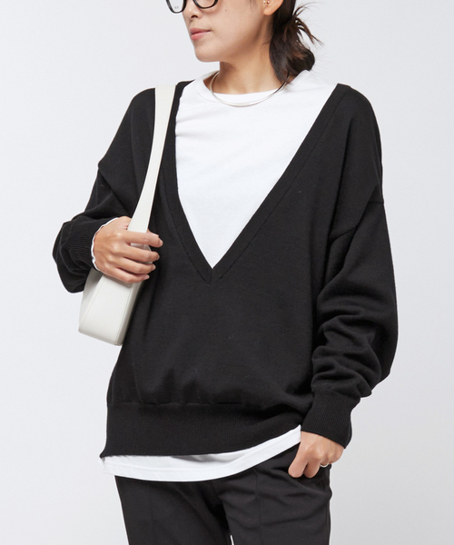 AP STUDIO（エーピーストゥディオ）の「Boys Vneck Knit（ニット