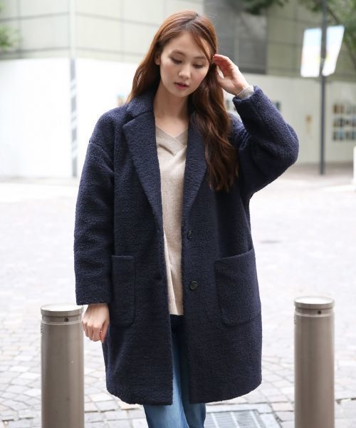GLOBAL WORK（グローバルワーク）の「ボアチェスターコート/569331