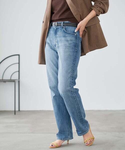 セール】YANUK/ヤヌーク 別注 LOUISE ストレートデニム（デニムパンツ