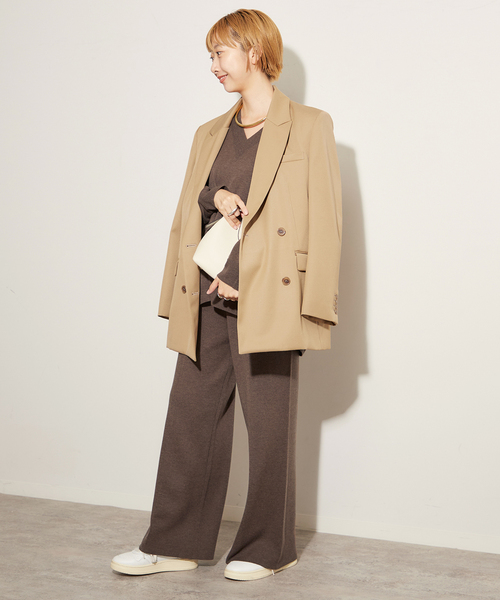 plage（プラージュ）の「CASH TOUCH flare プルオーバー（ニット