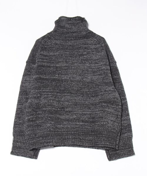 ETRE TOKYO（エトレトウキョウ）の「ミックスヤーンハーフジップニット