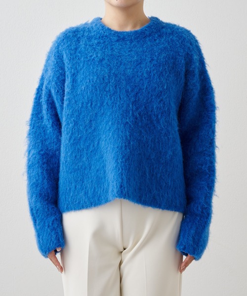 Whim Gazette（ウィムガゼット）の「ミックスヤーンクループルオーバー