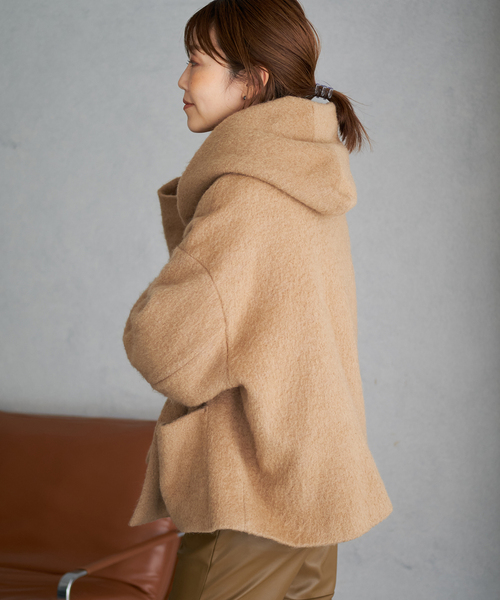 plage（プラージュ）の「Shaggy Hoodie コート（その他アウター）」 - WEAR