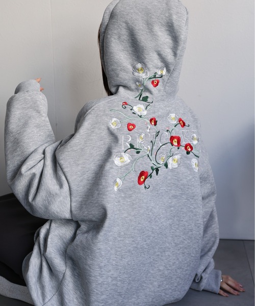 セール】新色追加＜ユニセックス商品＞ フラワー刺繍トップス