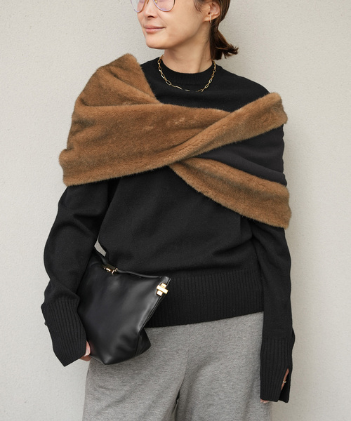 CINOH/チノ 】MIX KNIT（ニット/セーター）｜CINOH（チノ）の