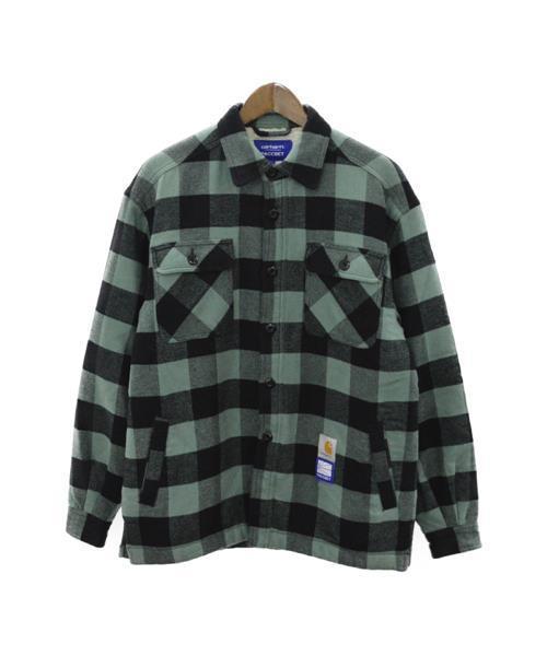 ブランド古着】チェック柄ボアシャツジャケット ラスベート（シャツ