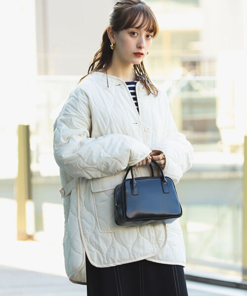 Ray BEAMS（レイビームス）の「Ray BEAMS / キルティング ノーカラー