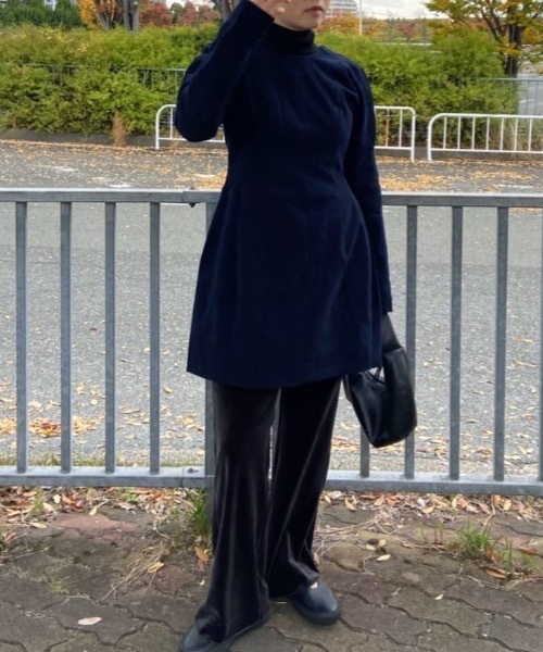 セール】コーデュロイフォルムミニワンピース（ワンピース