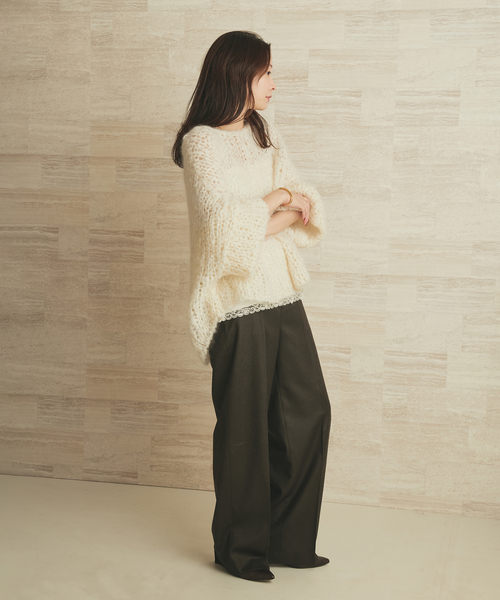 追加》HAND KNIT ジャンボタム プルオーバー（ニット/セーター