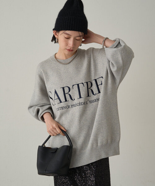 LOUNGEDRESS（ラウンジドレス）の「刺繍ロゴニット（ニット/セーター