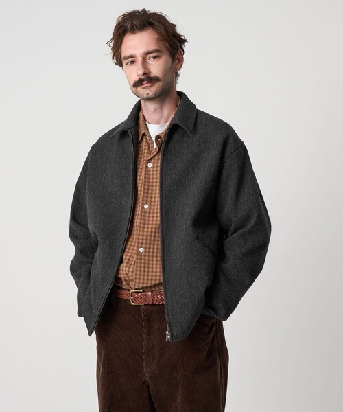 セール】＜Steven Alan＞ クッキークロス ワーク ブルゾン（ブルゾン