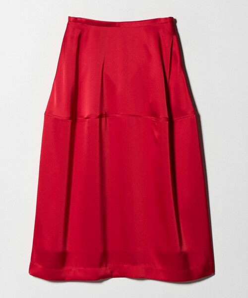 セール】サテン コクーン スカート ‐ウォッシャブル‐（スカート