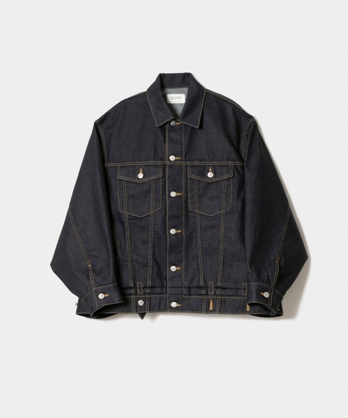 double-end selvedge denim blouson（デニムジャケット）｜beautiful