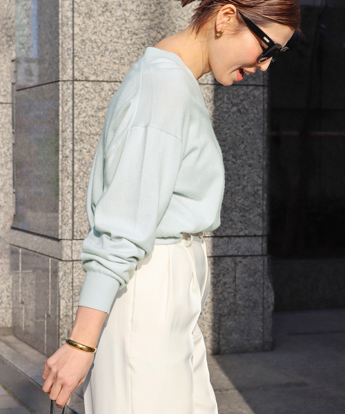 Deuxieme Classe（ドゥーズィエムクラス）の「*JOY FINE Vネック プル