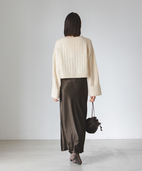 Noble（ノーブル）の「YAK/ヤク ワイドリブニットプルオーバー（ニット