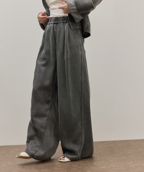 ライトデニムイージーパンツ（デニムパンツ）｜ADAM ET ROPE