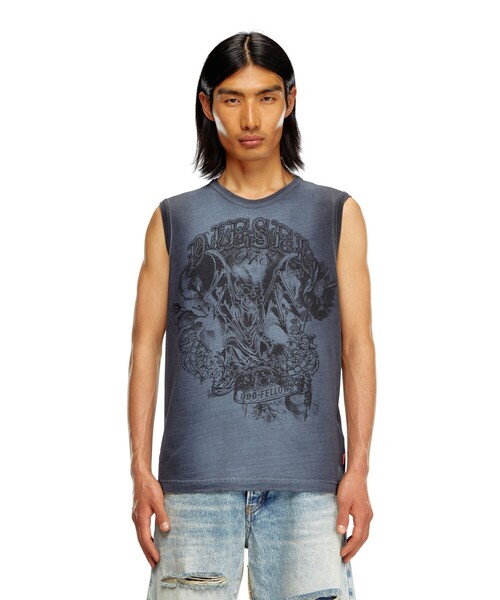 DIESEL（ディーゼル）の「メンズ タンクトップ グラフィック（タンク