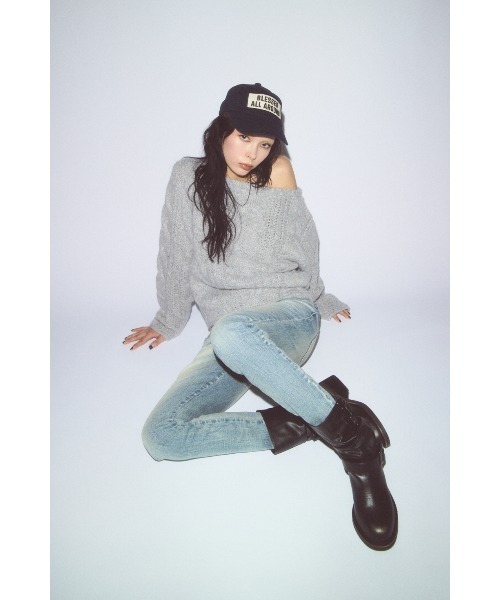 CLASSIC LOW WAIST SKINNY デニム（デニムパンツ）｜LAGUA GEM