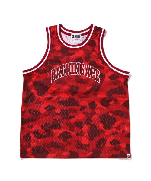 A BATHING APE（アベイシングエイプ）の「COLOR CAMO BASKETBALL TANK