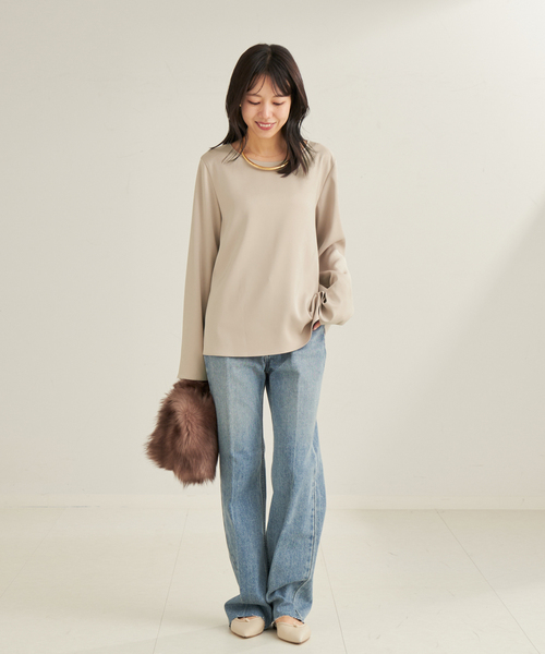 plage（プラージュ）の「R'IAM スラックスDENIM（デニムパンツ）」 - WEAR