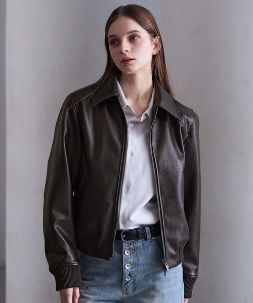 セール】【CLEL】Deep Texture Blouson / ディープテクスチャー