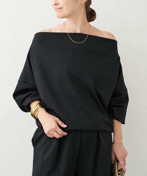 PRIMEWOOL PONTE プルオーバー（Tシャツ/カットソー）｜Deuxieme