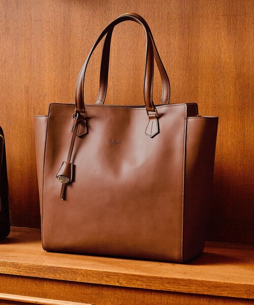 SHIPS別注】Boldrini Selleria: レザー トートバッグ（トートバッグ