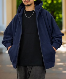 BURNER｜バーナーのパーカー（ブルー・ネイビー⁄青色系・ジップアップ