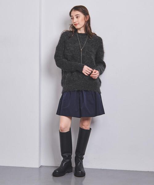 SACRA（サクラ）の「＜SACRA＞アルパカ/モヘヤブレンド クルーネック