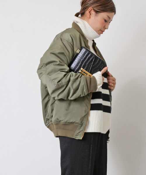 Deuxieme Classe（ドゥーズィエムクラス）の「中綿military ブルゾン