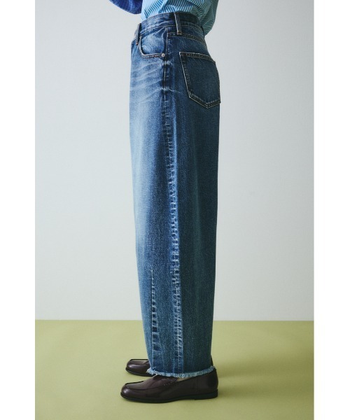 セール】Fringe hem denim フリンジヘムデニム（デニムパンツ）｜HeRIN