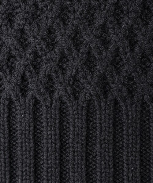 BLAMINK（ブラミンク）の「PRE カシミヤケーブルベスト（ニット