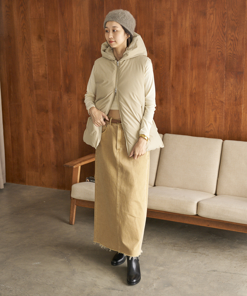 plage（プラージュ）の「HAKUU/ハクウ 別注 MID/L ダウンベスト